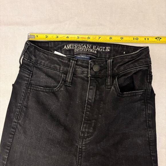 American Eagle Outfitters Black Super high rise super stretch jegging - Picture 14 of 16
